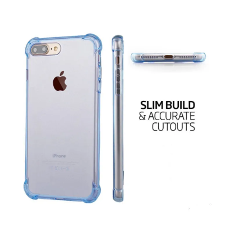 case for iphone 11,,Shockproof Transparent TPU clear phone case for iphone 8, For Iphone x Cell Phone case