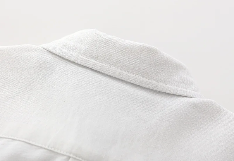 
Spring Autumn Solid Color Cotton lapel Long Sleeve England Baby Kids Children Birthday Shirts Boys clothing 