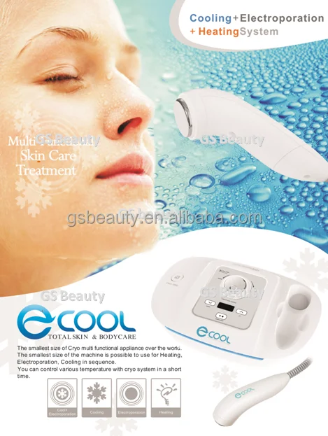 Skin Cool Electroporation no needle mesotherapy skin care machine