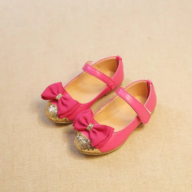 2016 Summer New Princess Bowtie Children Sandals Children Single Shoes Kids Girls Shoes For Girls Sandals