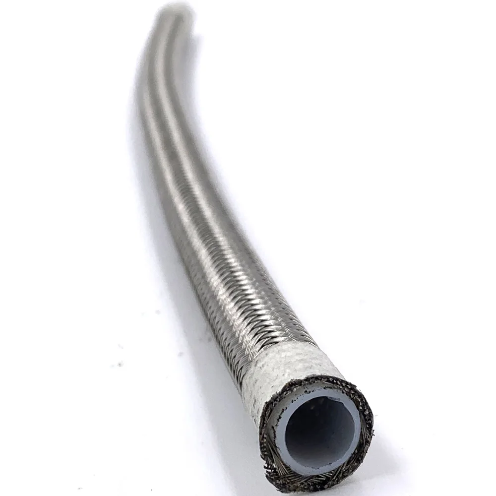 Плетеная трубка из нержавеющей стали ПТФЭ на