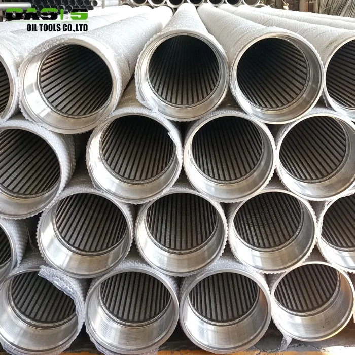 China high quality continuous slot wedge wire pvc johnson screens manufacturers