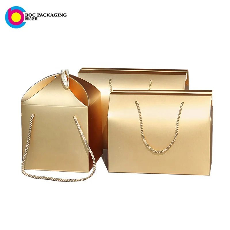 custom Metallic rose gold box