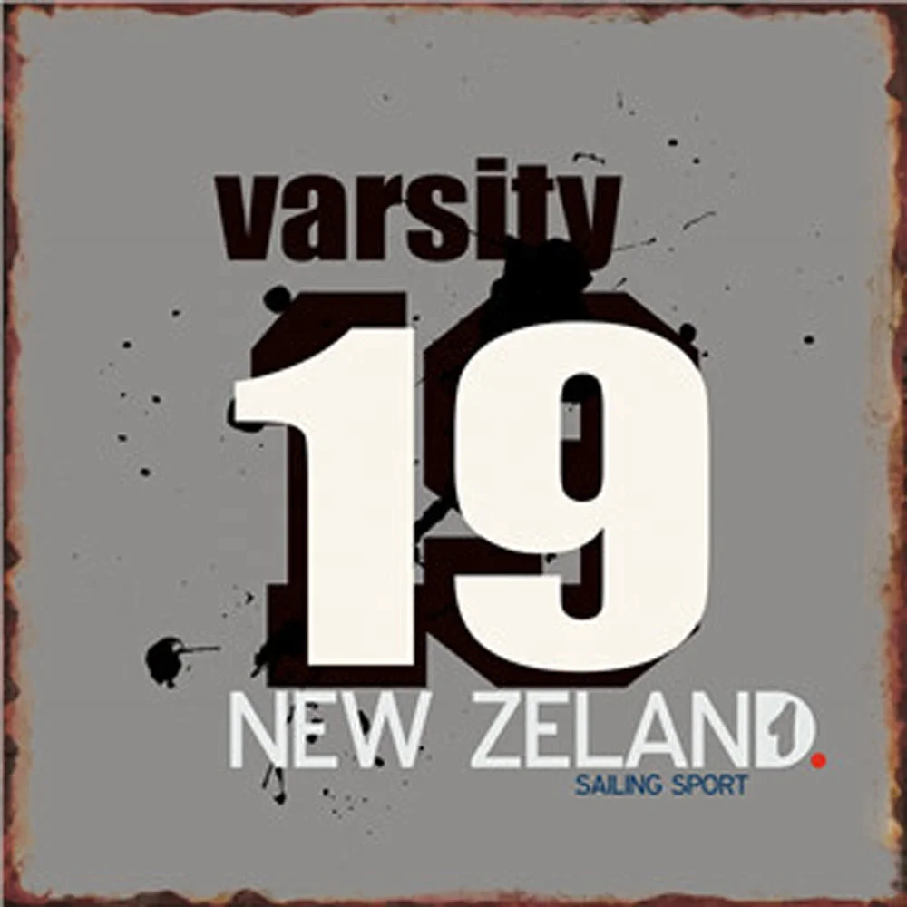 Preciser Rectangular Retro Graffiti And Street Art Printing Metal Poster