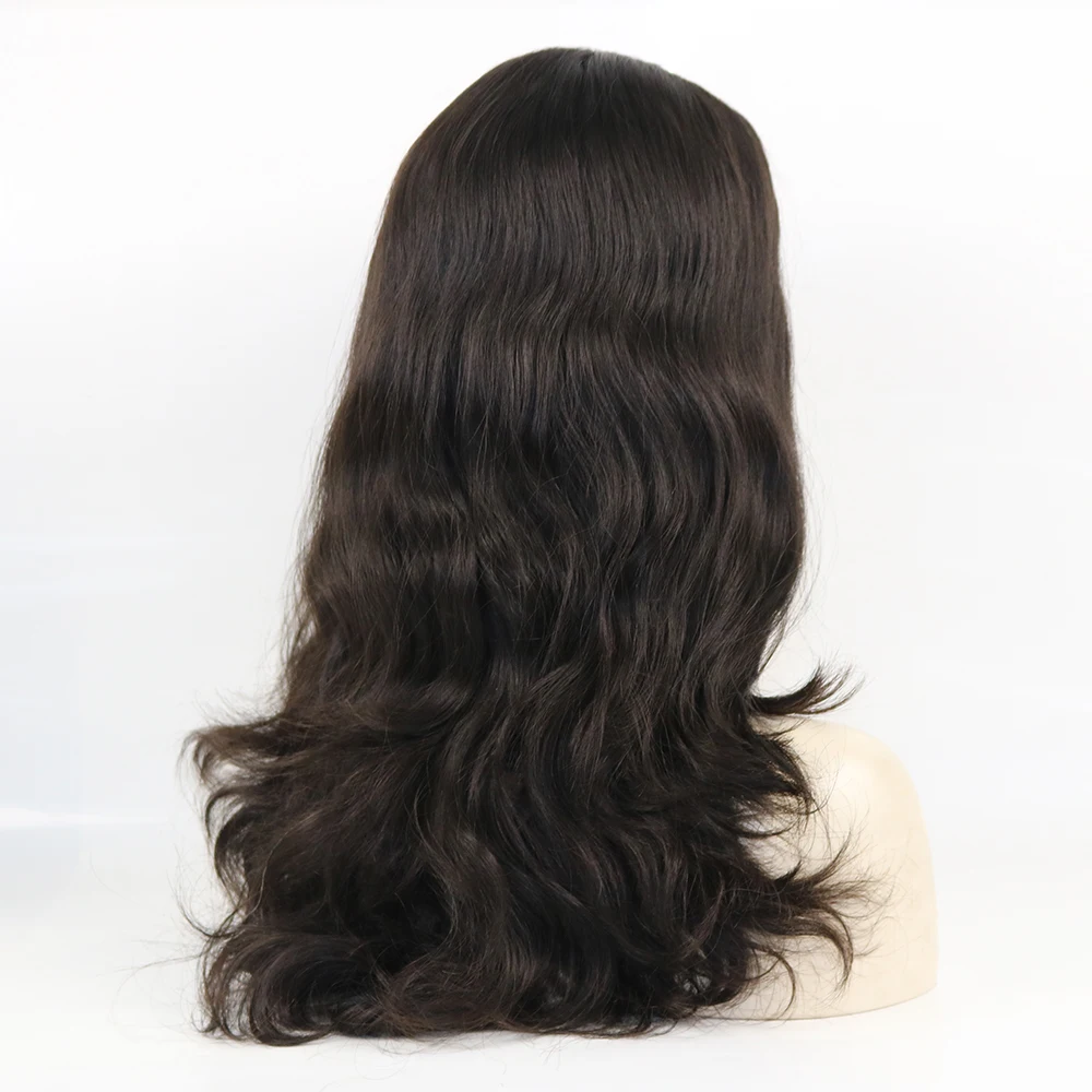 Eversilky 100% European Virgin Human Hair Kosher Wig Jewish Wig Soft Virgin European Human Hair None Lace Wigs