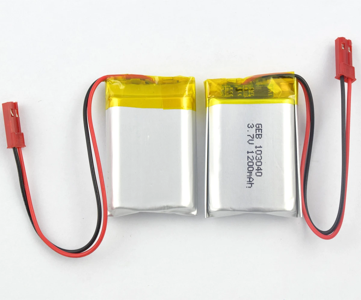 103040 3.7v 1200mah Rechargeable Li-polymer Battery for Digital Camera