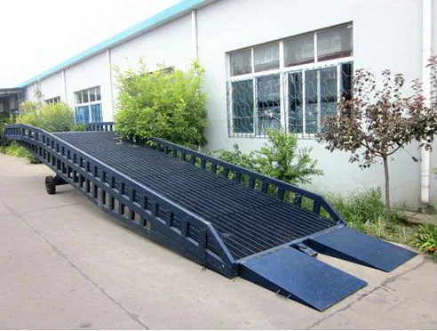 hot dipped galvanized hydraulic steel car forklift ramp hydraulic portable hydraulic cramp for truck