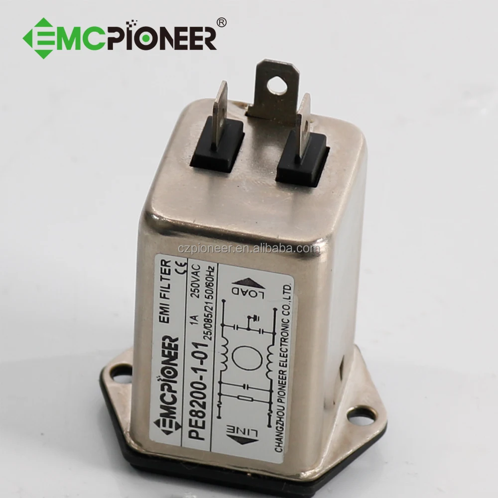 Medical appliance AC socket EMI power entry module filter 6A 10A 220V