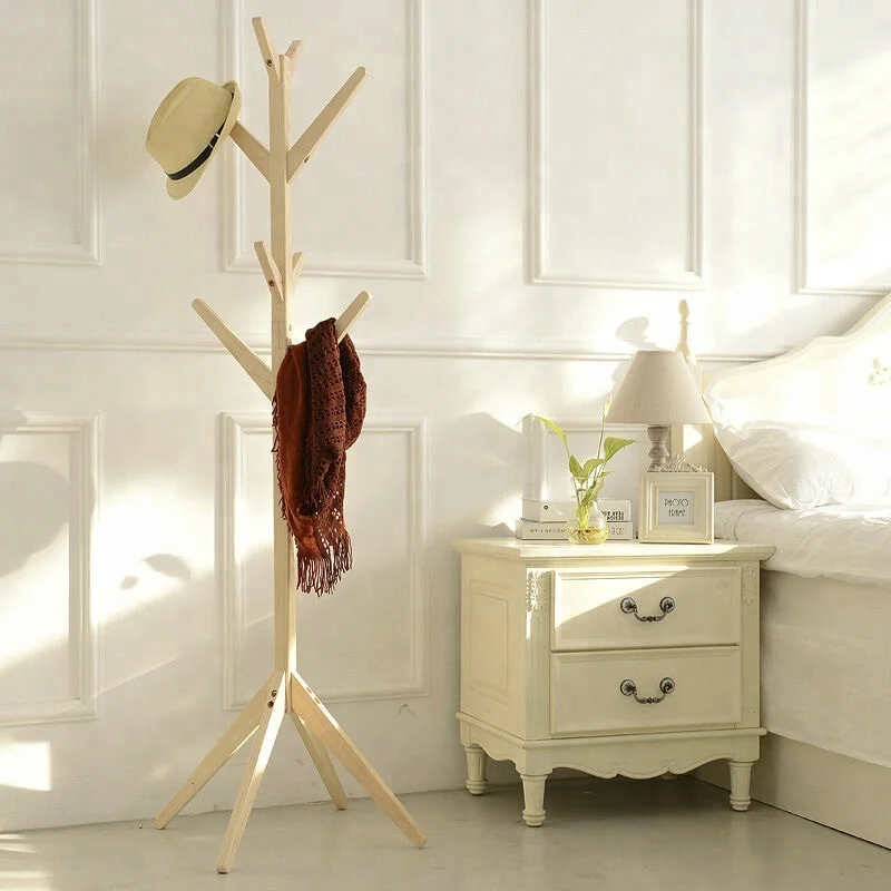 
China Supplier Amazon Hotselling High Quality Wooden Hanger Stand Coat rack 