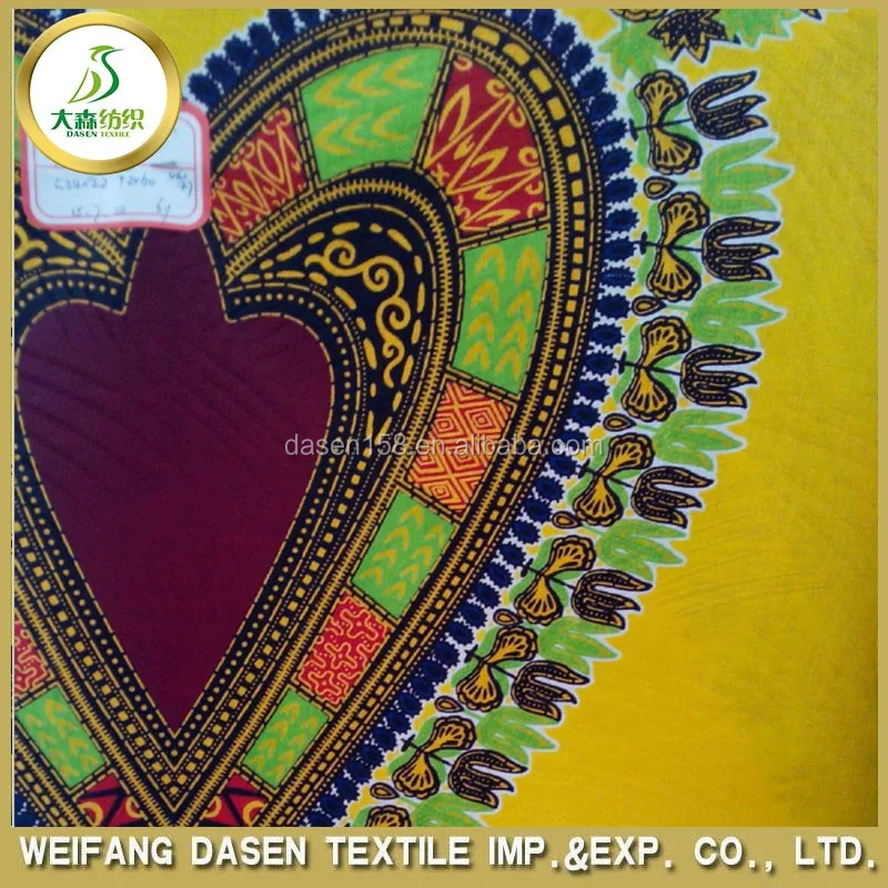 shandong weifang super java print fabric african wax printed cotton fabric manufacturer