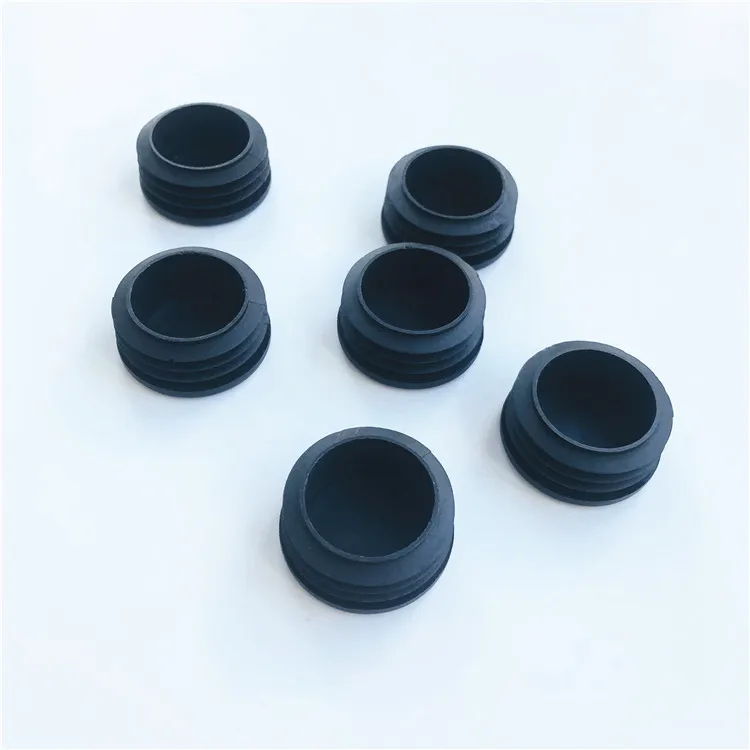 Factory 25/40mm/50mm square&round pipe end caps