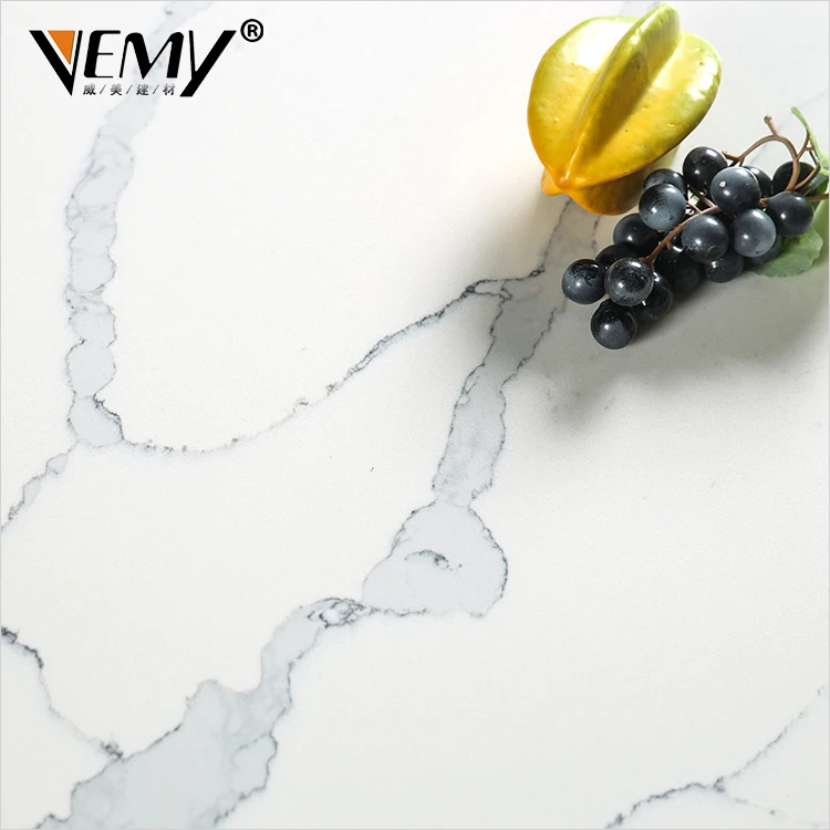 Vanity Calacatta Quartz Stone Kitchen Quartz Slab Wholesale