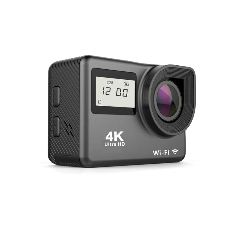 Amazon hot selling touch screen 4k wifi sports action camera, wifi 4K waterproof camera with remote controller