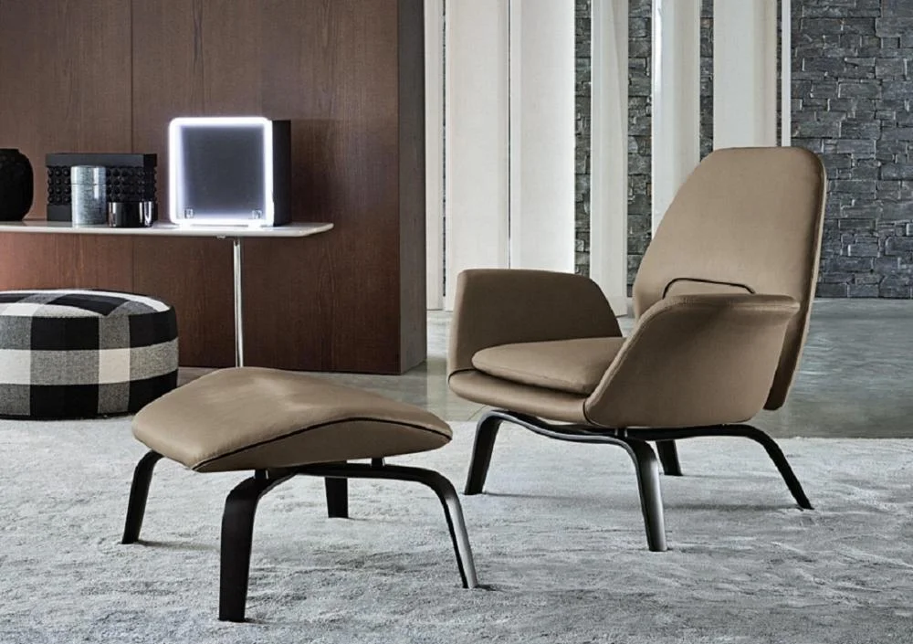 Modern designer living room single lounge chair new Gilliam armchair