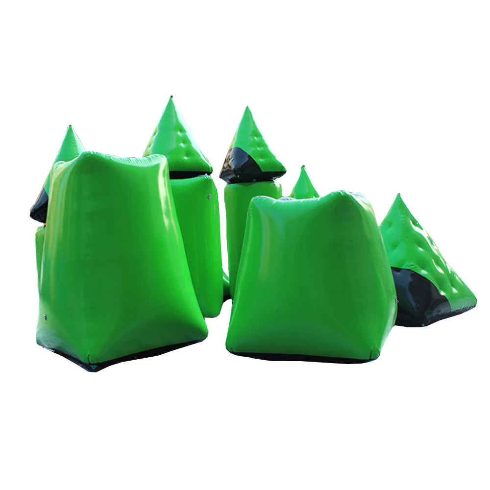 Archery saver finger bow and foam tip arrow game tag include mask/ Inflatable Bunkers/target/chest protector