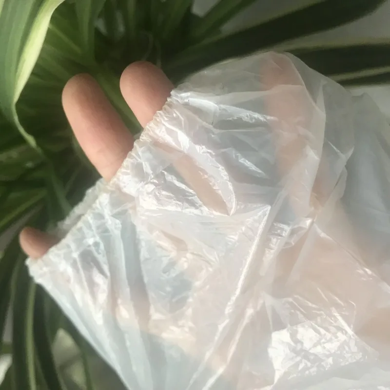 JWAS6002 Waterproof And Oil-Proof Smooth Embossed Household Disposable PE Plastic Arm Cover Sleeve for Household