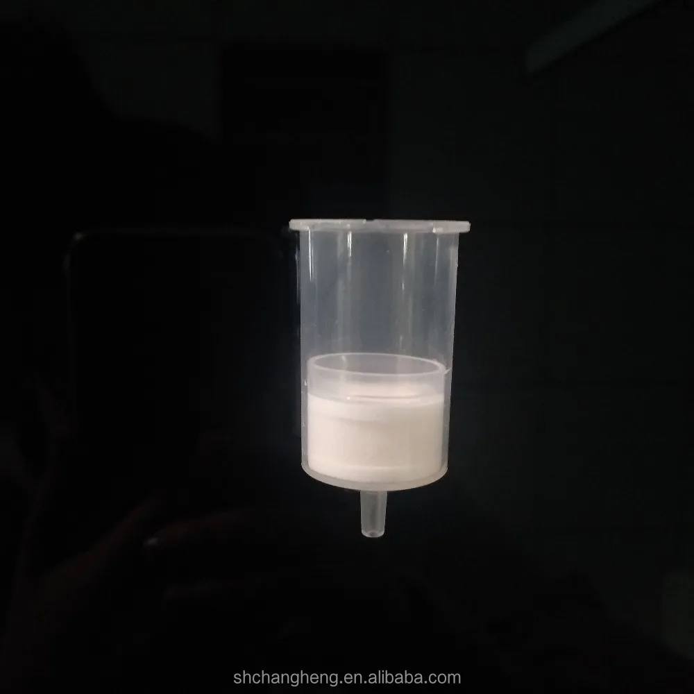 Medical consumable Midi plasmid column with anion exchange resin for DNA testing