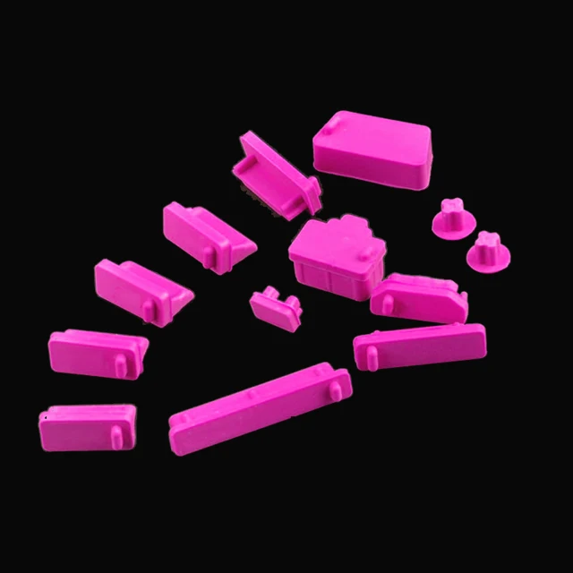 Silicone Micro USB Type A B C Port Charger Cover Anti-Dust Plug Protector Cover