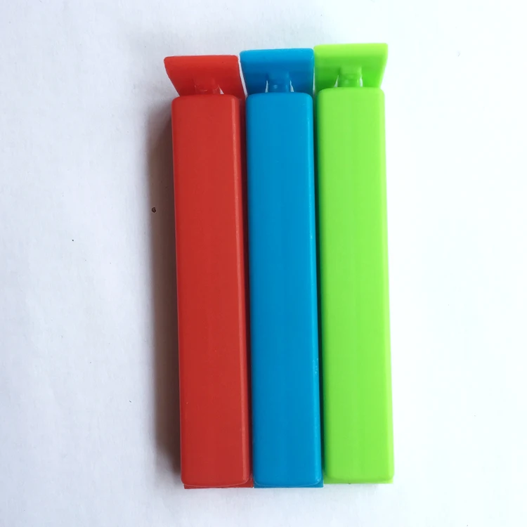
creative custom logo environmental protection plastic bread bag clip coffee tea bag food bag sealing clip 