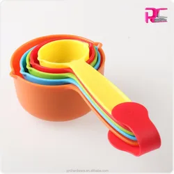 High quality 250ml/125ml/80ml/60ml/30ml plastic kitchen cooking baking tea coffee measuring spoon