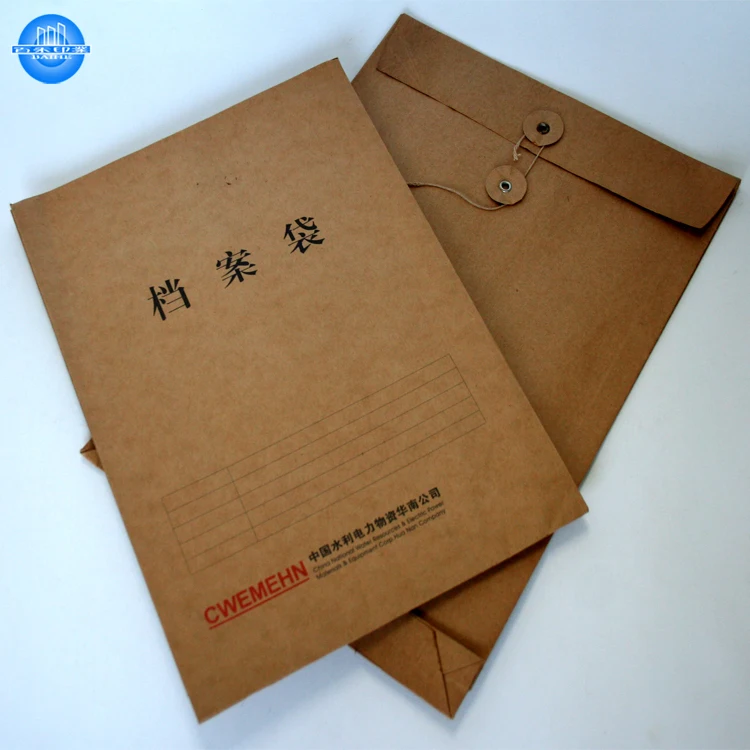 Custom Envelopes Decorative Kraft Paper Envelope Kraft Bag Envelope Postcards Greeting Card Xf9 OEM Offset Printing Sobres Kraft