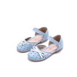 Новое поступление, детские сандалии принцессы с милыми цветами