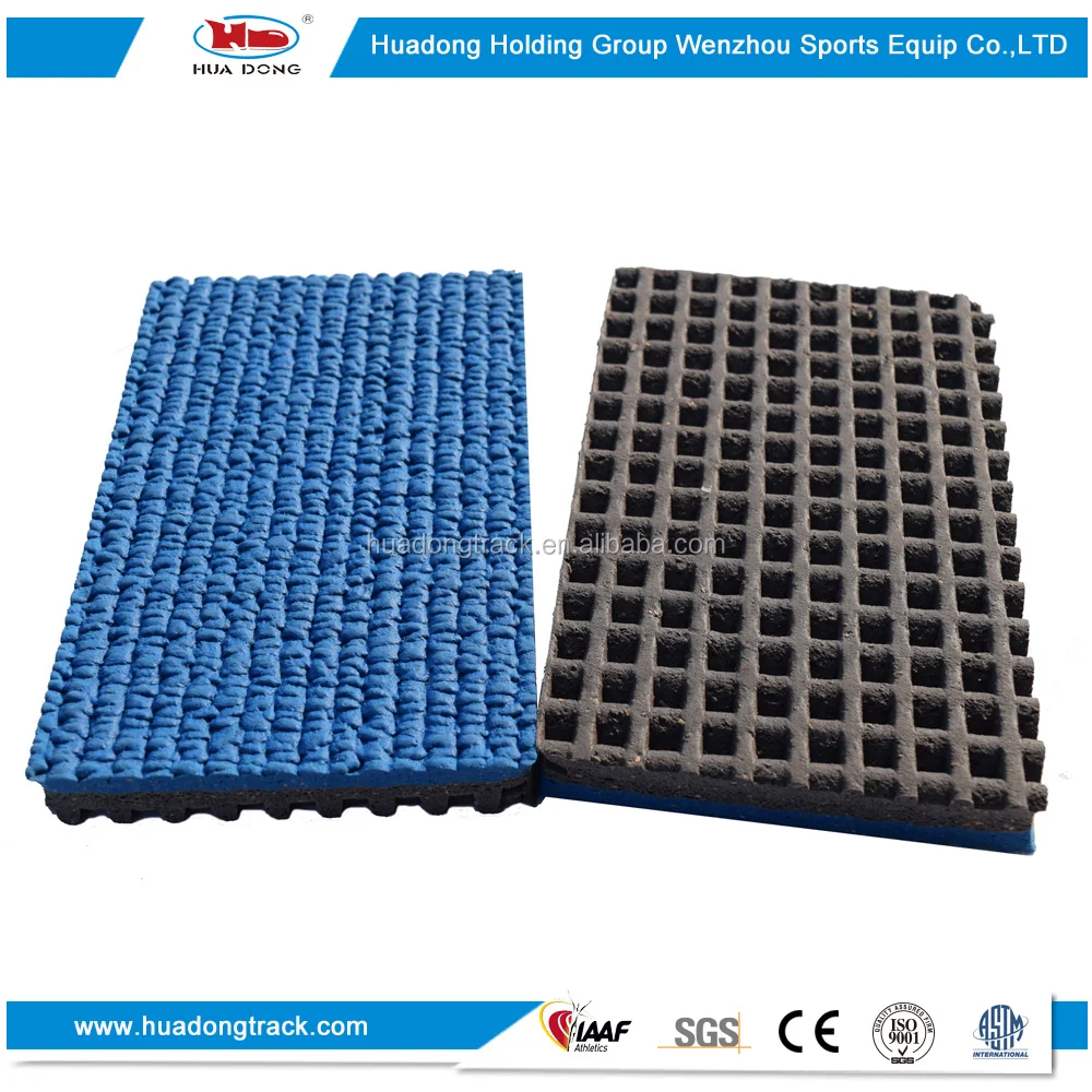 
indoor rubber running track surface, rubber athletic track 