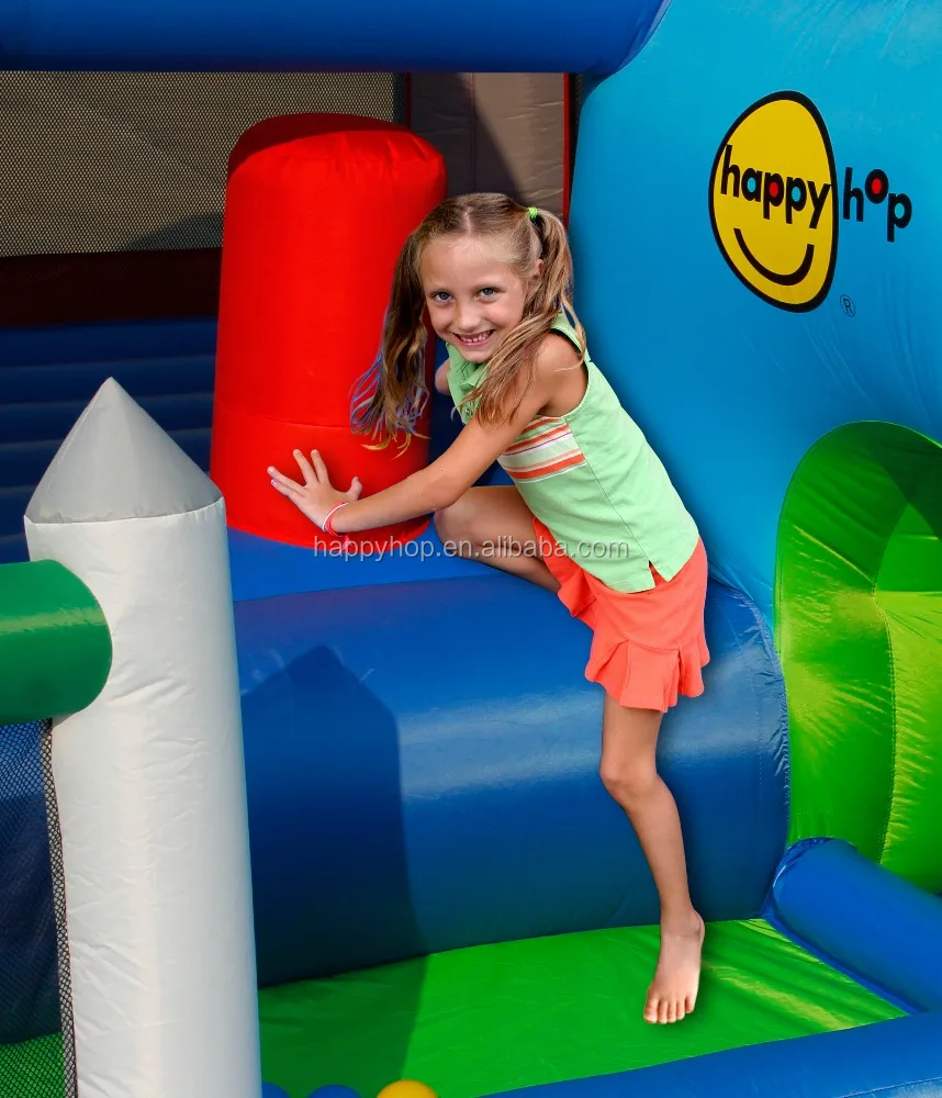 Happy Hop Inflatable Bouncer for Kids -9515 The Big House, inflatable bouncer castle and big jumping castle for sale