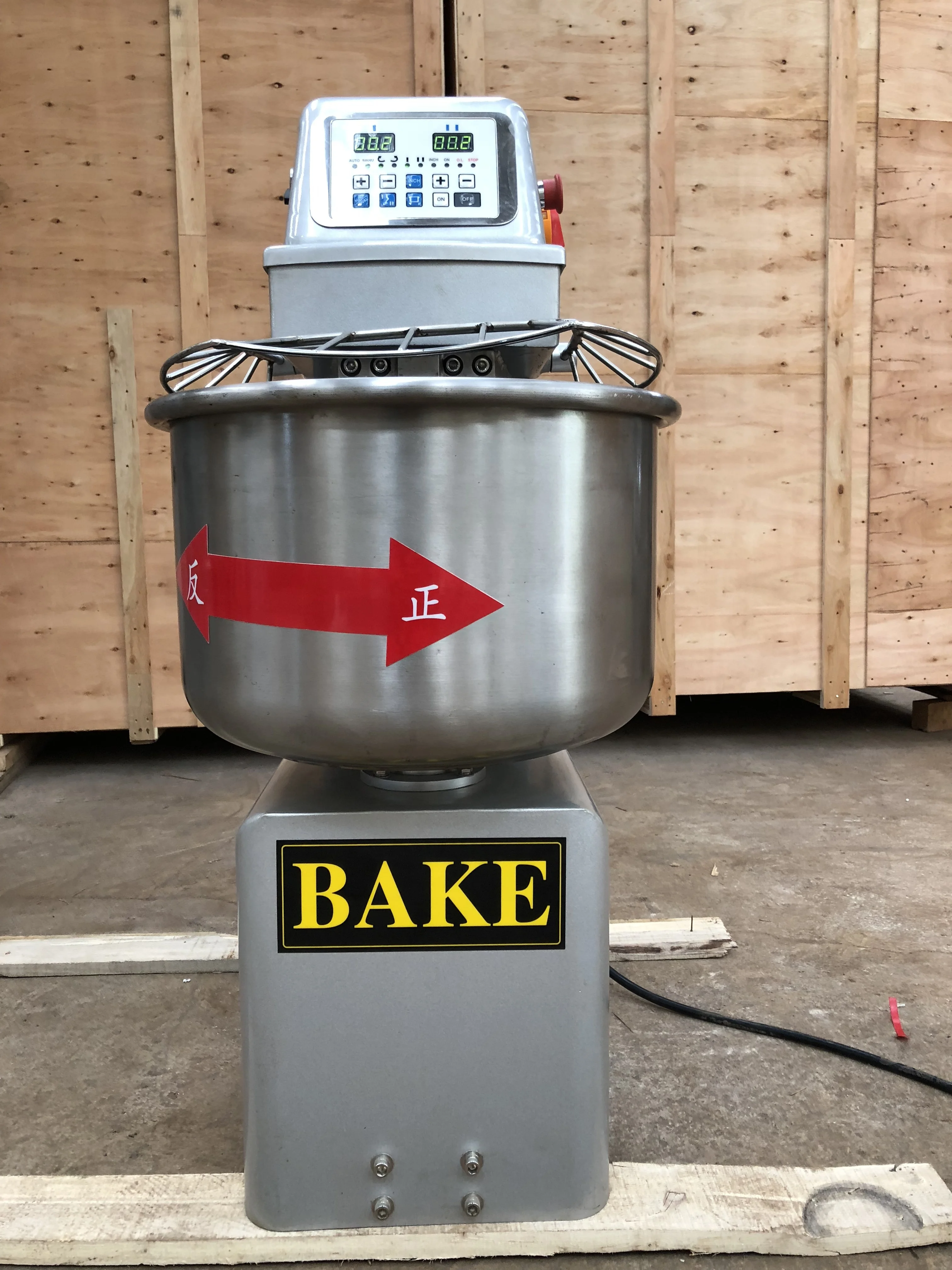 Bakery Machine 5kg 10kg 25 kg 50kg Commercial Industrial Spiral Dough Mixer For Bread Making