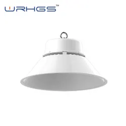 Белый отражатель 60 Вт highbay industrial luminaria, Модернизированный потолочный светодиодный светильник с крышкой