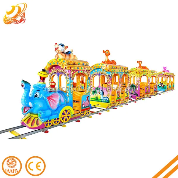 Good After Sales Service Used Amusement Park Equipment Kids Ride on Train Electric Mini Train for Sale