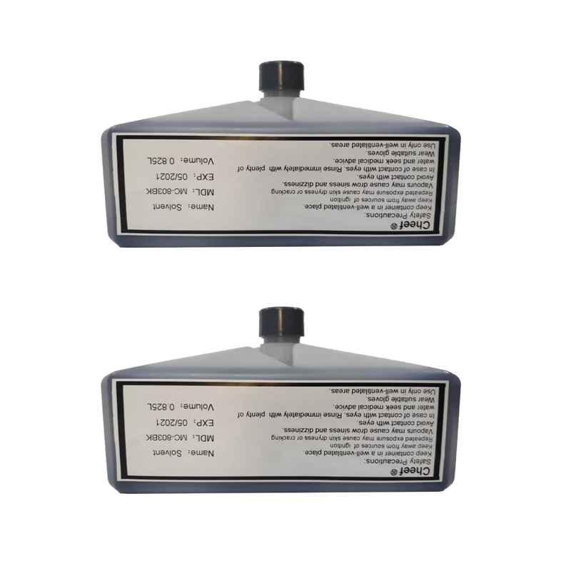 inkjet printer consumables solvent MC-803BK eco printer solvent for domino