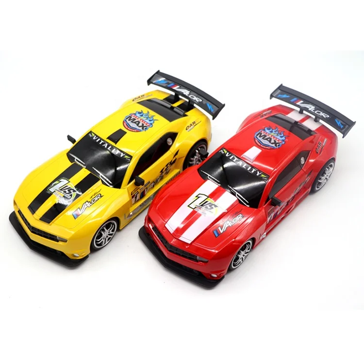 New radio control red yellow car kids toys high speed rc racing car for sale