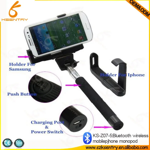 дешевой цене!! выдвижная фото selfie портативный палку беспроводная монопод с adajustable телефон владельца, buletooth держатель