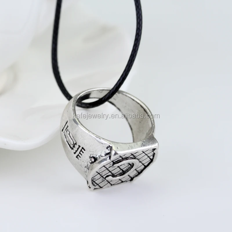 THE MORTAL INSTRUMENTS CARSTAIRS FAMILY RING NECKLACE SHADOWHUNTER EMMA JOHN ELIAS