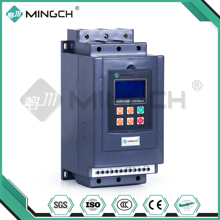 MINGCH High Quality 50Hz / 60Hz 380V 15KW Bypass Motor Soft Starter For Sale