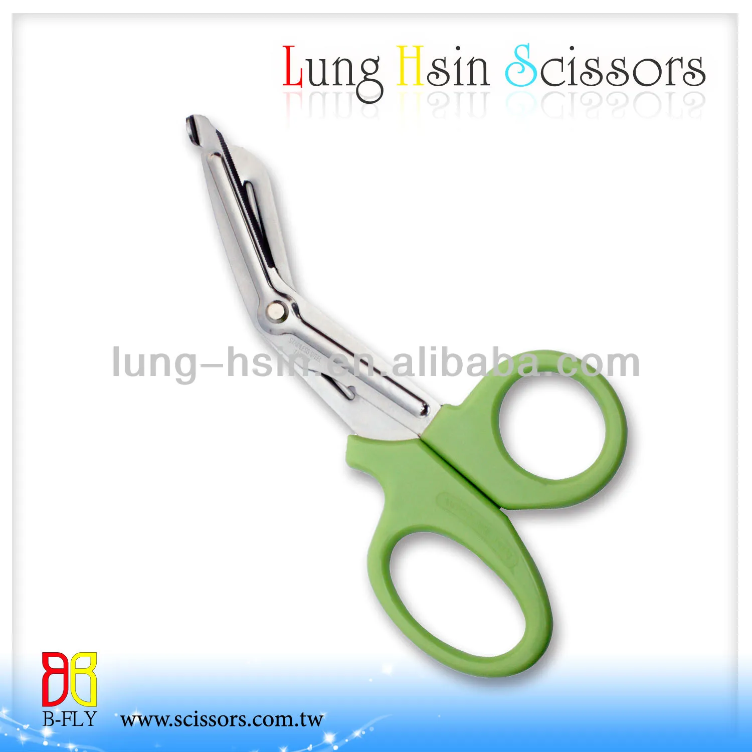
Taiwan made quality autoclaved scissor for medical trauma bandage scissors 