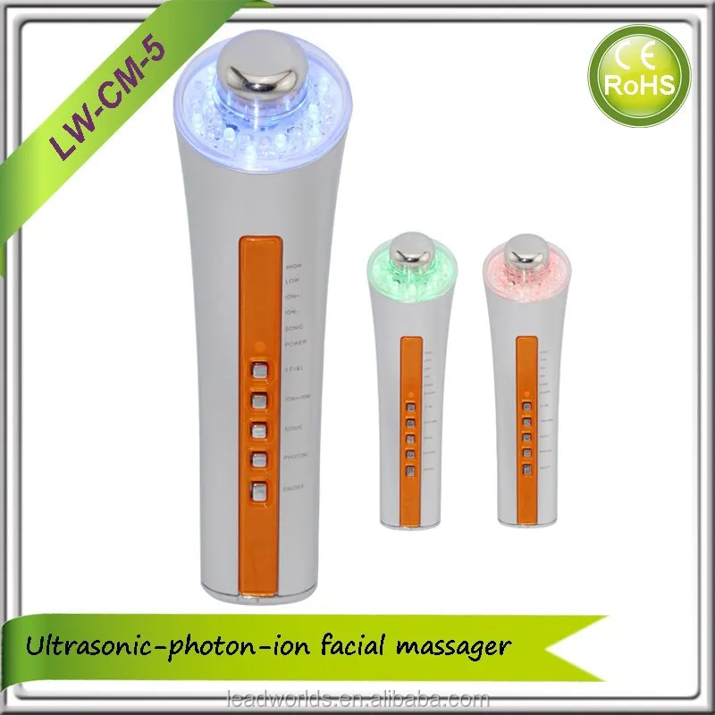 Уход за кожей устройство с ультразвуковой и фотон и гальваническая функции для ухода за красотой