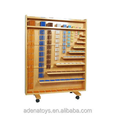 Тигр Монтессори материалы: C210 набор бусин и шкафа математическое обучение