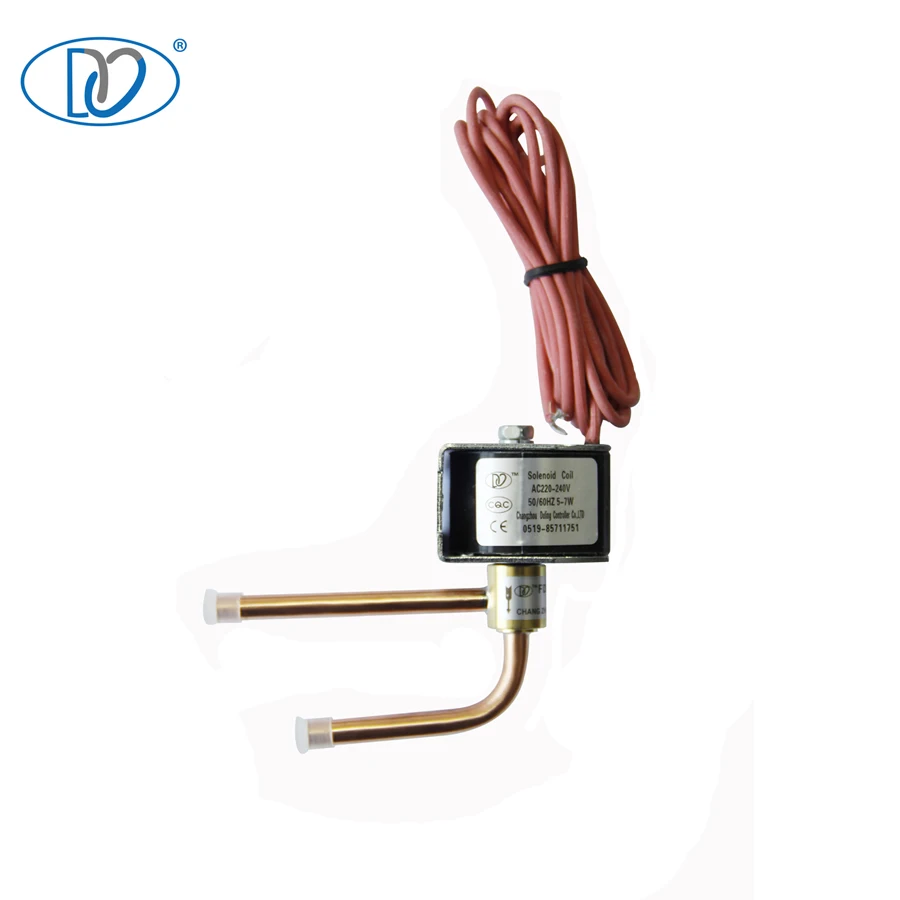 Нормально закрытый 2 позиционный переключатель AC 220V 110V DC12V 24V Электрический соленоид клапан