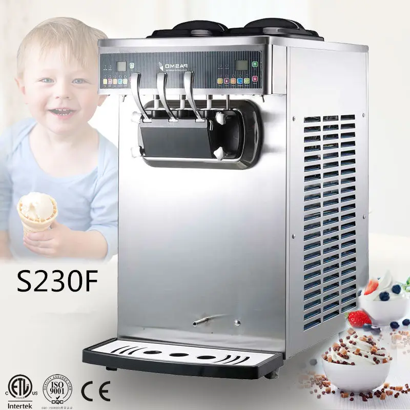 Pasmo! desktop table top ice cream machine S230F CE/ETL certificate