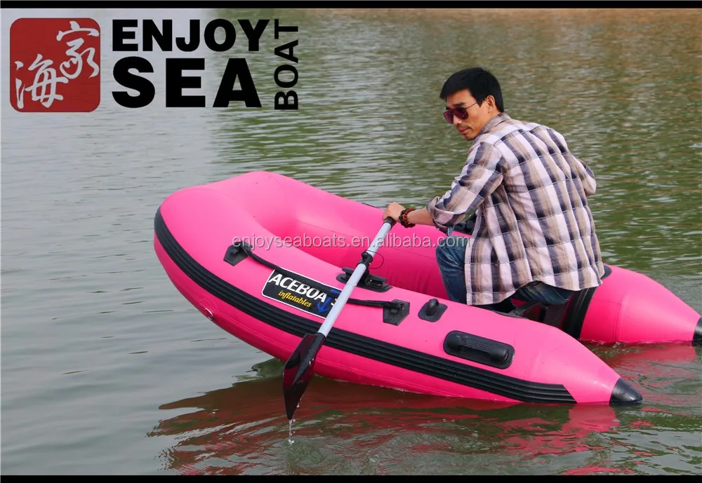 
Rigid inflatable small Aluminum floor Yacht boat with motor,2 person speed boat 