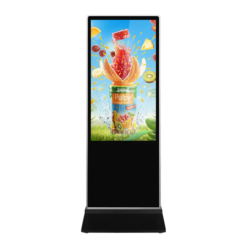 49/55  inch lcd touch screen display vertical digital signage kiosk for advertisement