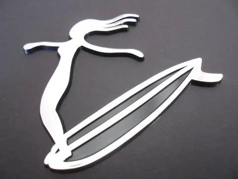
Good Quality chrome auto emblem round car logo emblem 