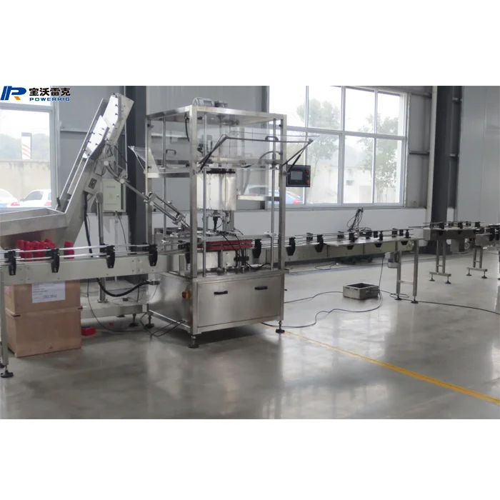 Manufacturer sale linear filling and capping machine production line for canned fish food
