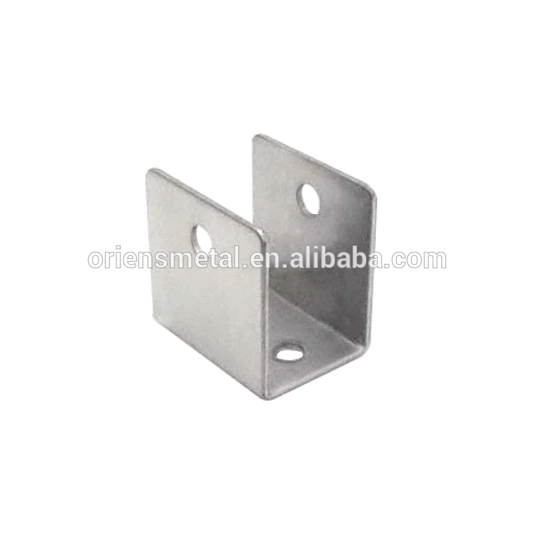 Custom stamping U shaped bracket wall mount bracket
