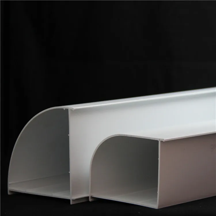 60 mm series right angle bay window corner pvc profile