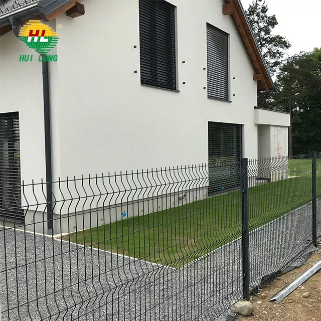 4 bending triangular welded mesh panel fence