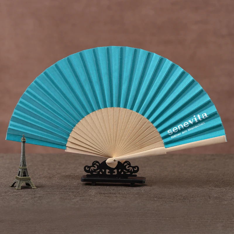 
Promotional business gifts Spanish folding wood hand fan 