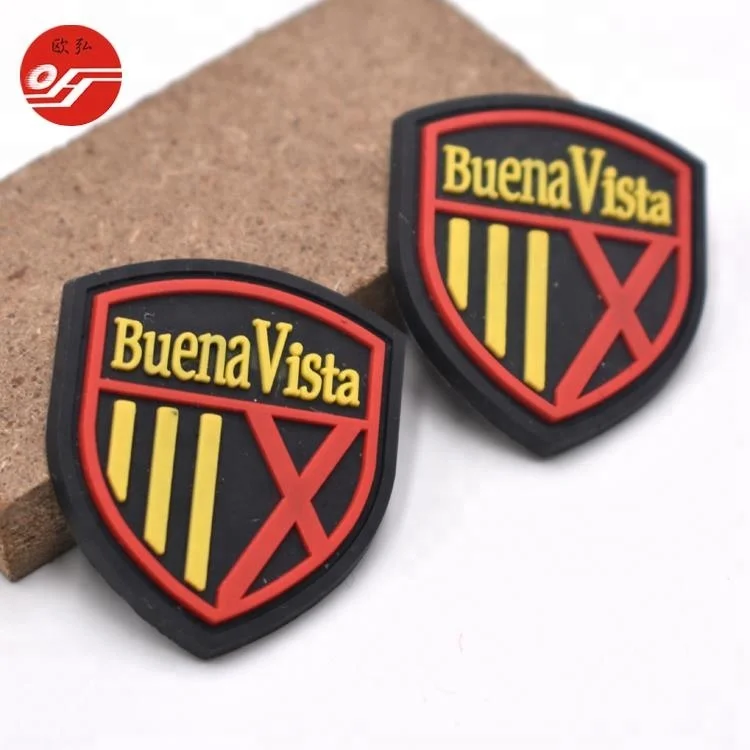 
Durable Custom 3D Logo Sew-on Rubber Label Pvc Tag for Clothing 